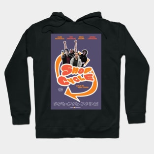 "Shop Cycle" by Ryan O'Bern at Ella T. Grasso Tech Hoodie